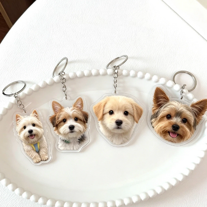 Turn Your Pet Into a Custom Acrylic Keychain