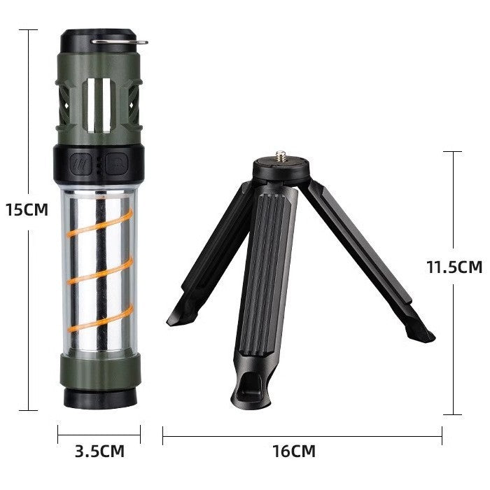 Rechargeable Tiny Mosquito Repeller 329°F Heating 30ft Protection Zone Ultra Mini with Camping Light Magnetic Design for Outdoor Camping Backpacking