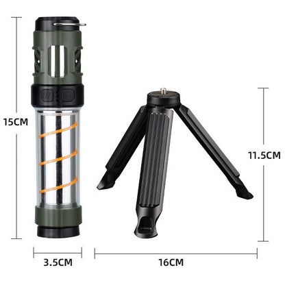 Rechargeable Tiny Mosquito Repeller 329°F Heating 30ft Protection Zone Ultra Mini with Camping Light Magnetic Design for Outdoor Camping Backpacking