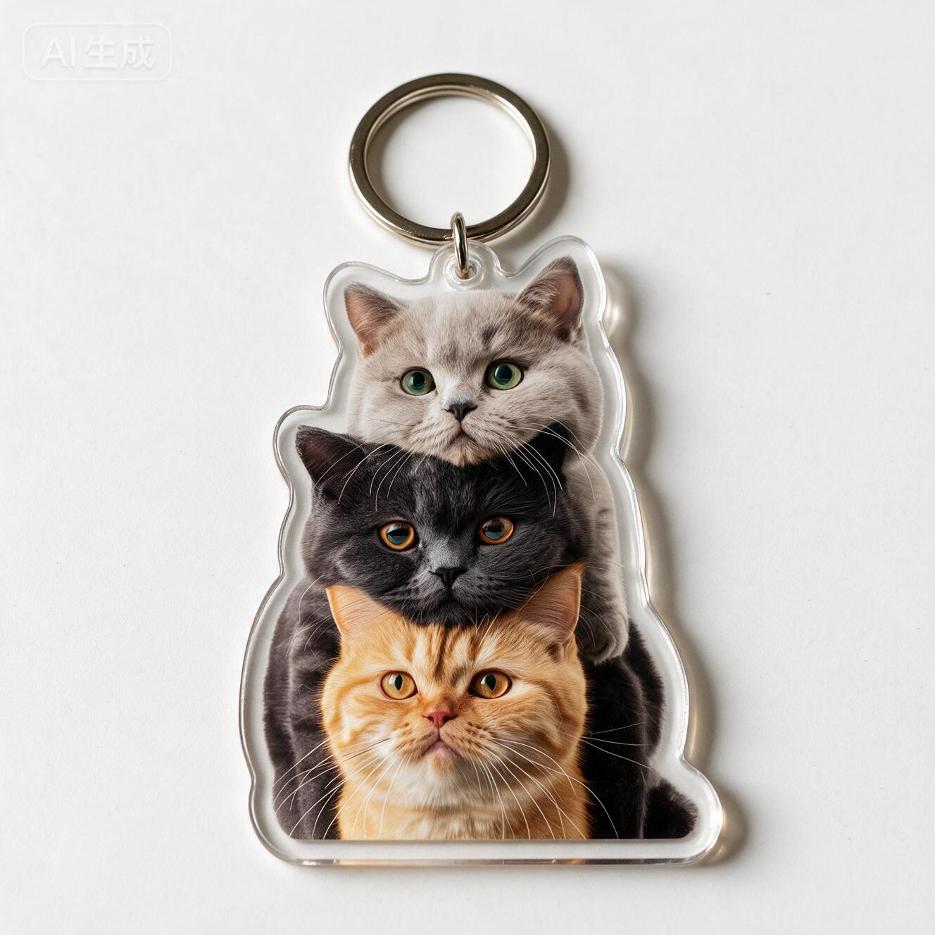 Turn Your Pet Into a Custom Acrylic Keychain
